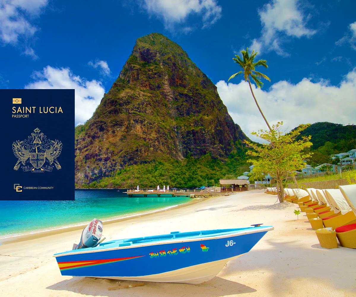 St Lucia Passport Saint Lucia Citizenship By Investment CBI Program OrevaGo Agency